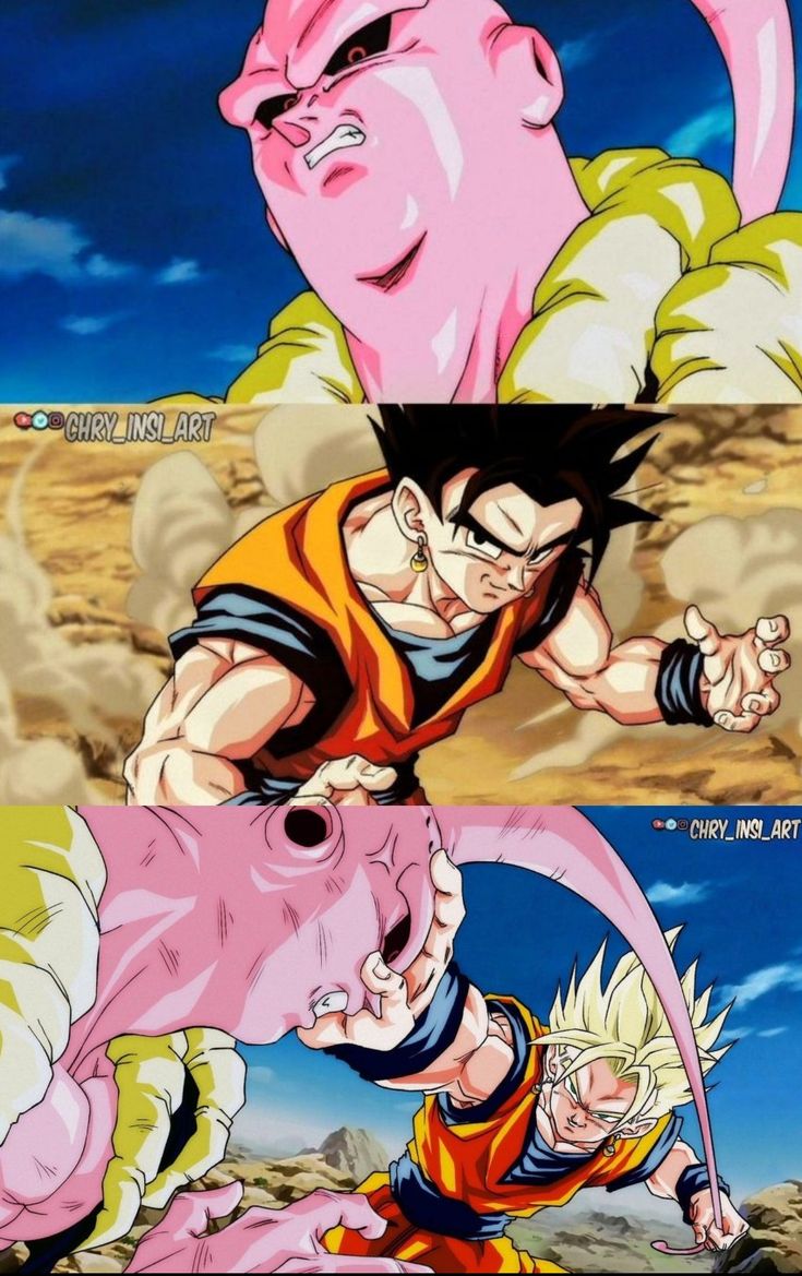 the three main characters in dragon ball