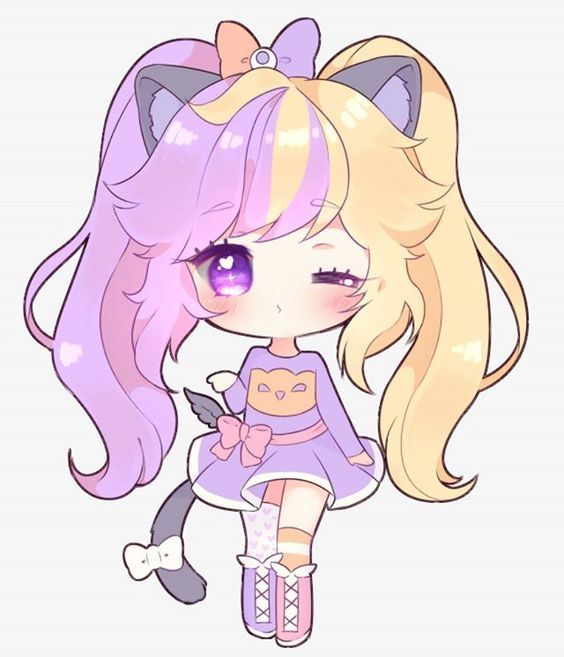 Chibi Girl Drawings, Chibi Art, Chibi Girl, Girl Drawings, Cute Anime Chibi, Chibi Drawings, Kawaii Chibi, Cute Chibi, Kawaii Drawings