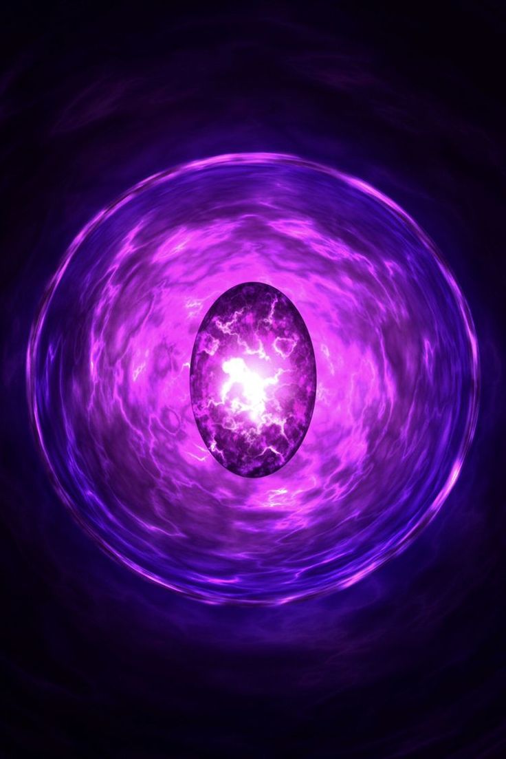 an image of a purple object in the dark