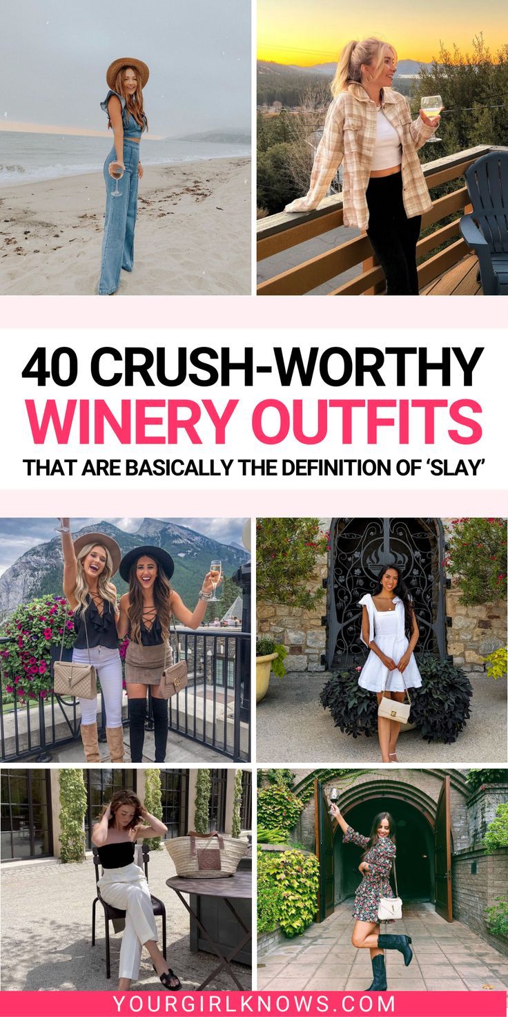 40 WINERY OUTFITS THAT'LL HAVE YOU SIPPIN' AND STYLIN' | YGK in 2024 ...