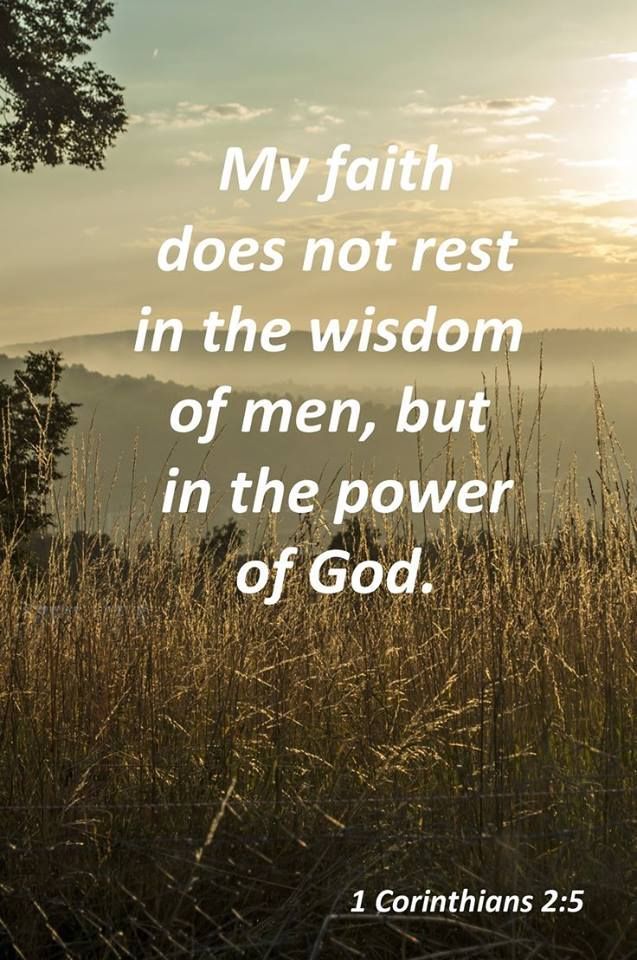 Wisdom Of God Bible Verse