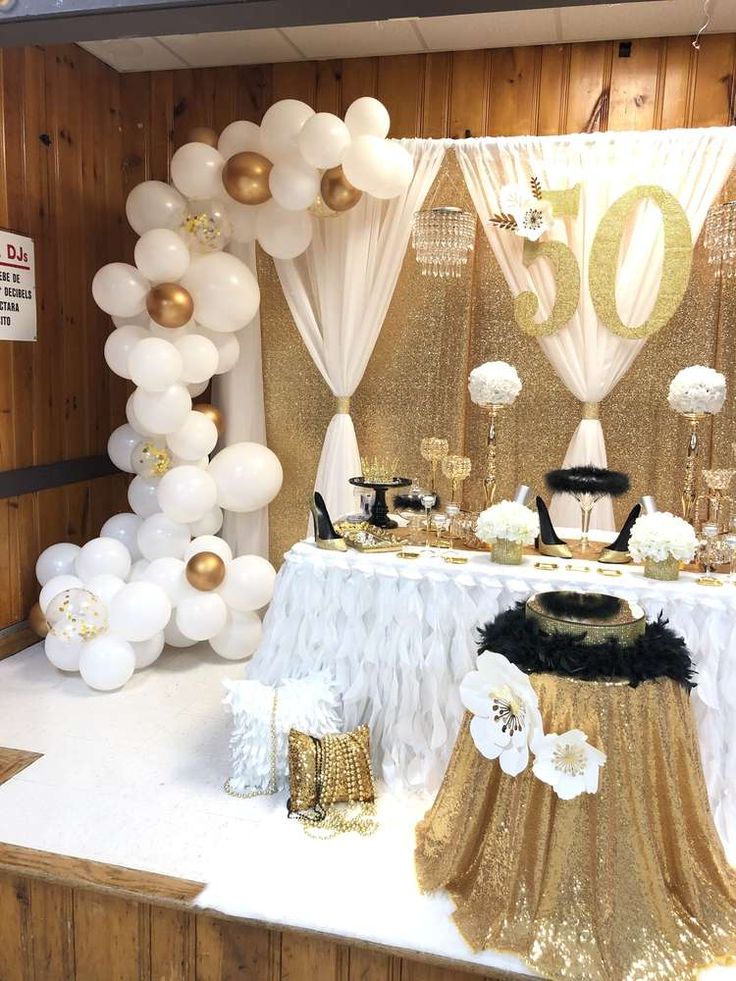 50th & Fabulous Birthday Party Ideas | Photo 10 of 19 | 50th ...