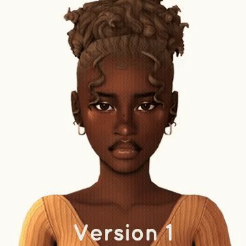 GegeSims - Amaya Hair - The Sims 4 Create a Sim - CurseForge | Sims 4 ...