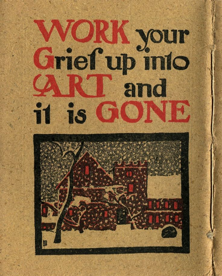 Back cover to the June 1909 issue of The Philistine. This pocket-sized magazine was one of the publications of Elbert Hubbard, founder of Roycroft, a crafts community in East Aurora, NY (near Buffalo). Part of the Arts and Crafts movement, the influential art colony by 1910 had over five hundred printers, furniture makers, metalsmiths, leathersmiths, and bookbinders. Breathe Art, Elbert Hubbard, Library Posters, Vintage Classics, Book Nook, Pottery Designs, Arts And Crafts Movement, Book Nooks, Children's Book Illustration