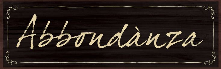 a sign with the word larenda written in white on black wood paneling