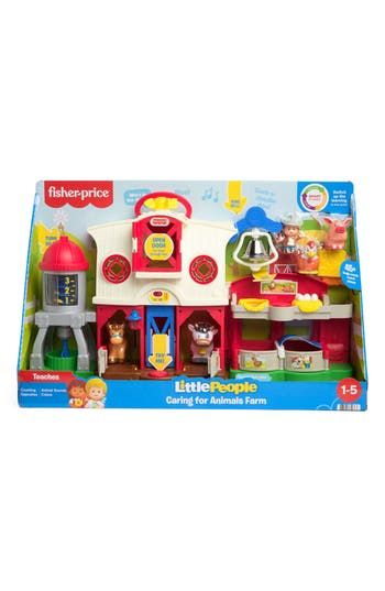 fisher - price little people cooking for animals farm playset