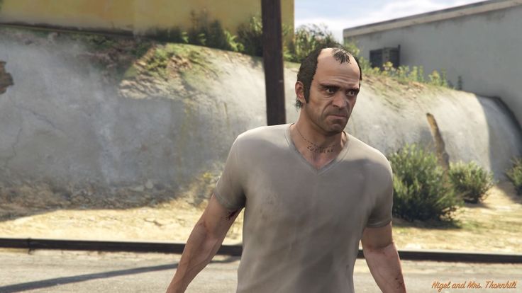 Grand Theft Auto 5 (GTA 5) Characters Trevor Philips Mission Vinewood ...