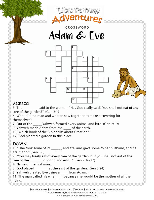 26 best Adam and Eve images on Pinterest | Sunday school, Bible crafts ...