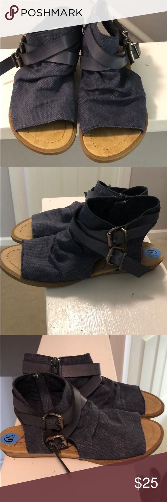 Blowfish Denim Sandals Brand new sandals from Blowfish, size 6.5. Blowfish Shoes Sandals Denim Sandals, Blowfish Shoes, Sandals Brands, Balenciaga, Shoes Sandals, Size 6, Brand New, Sandals, Sneakers