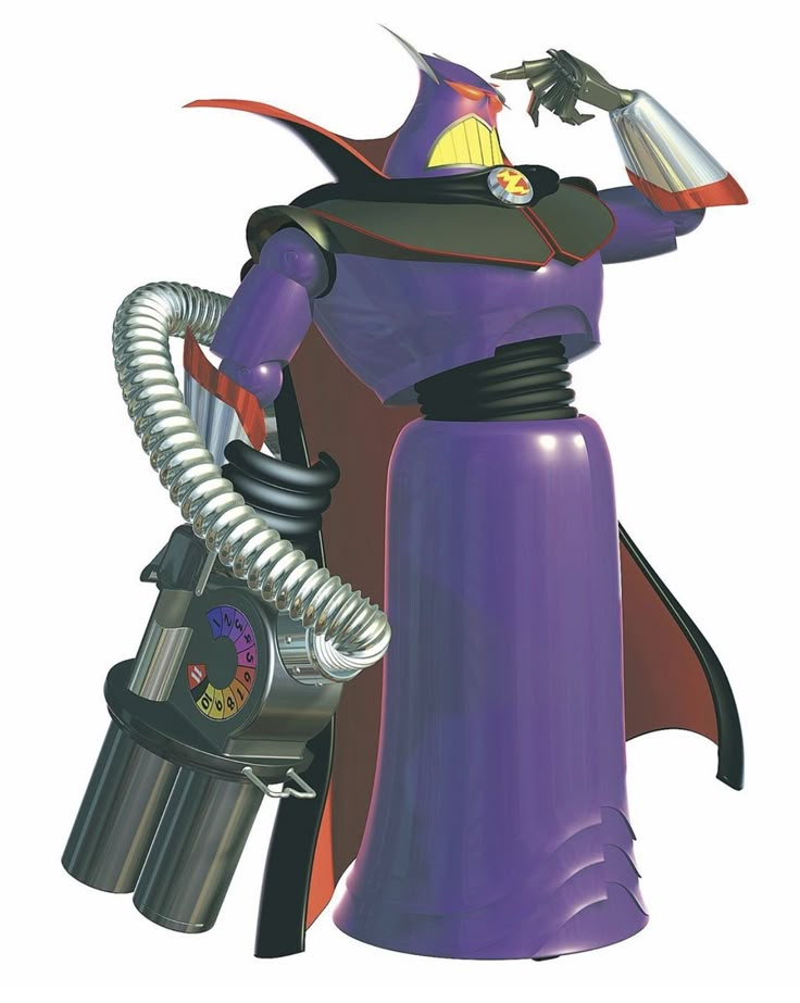 Emperor Zurg, Zurg Toy Story, Toy Story Movie, Disney Pixar Characters, Toy Story Characters, Pixar Characters, Cool Robots, Disney Magic Kingdom, Robot Design