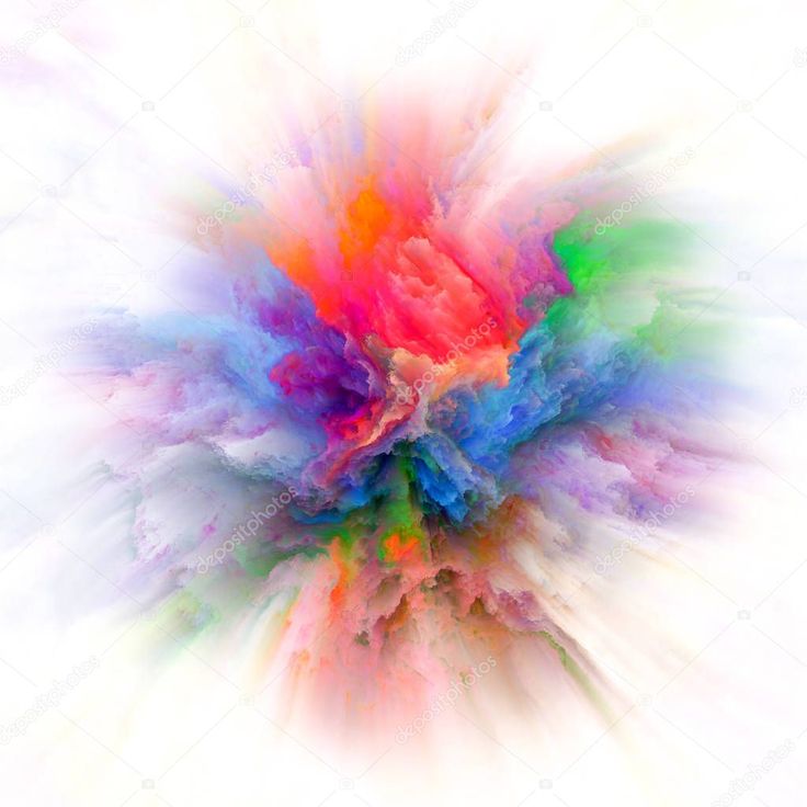 multicolored powder exploding in the air on white background stock photo 547982