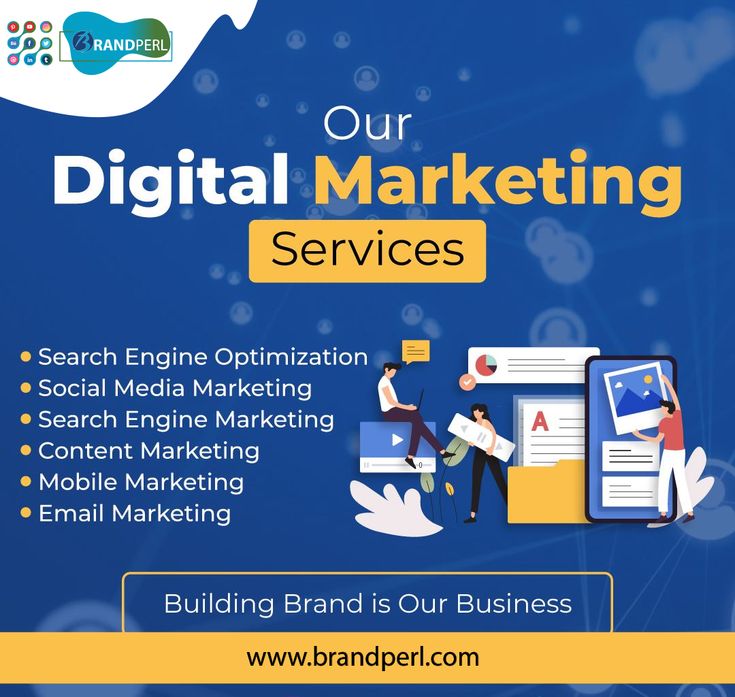 an advertisement for digital marketing services