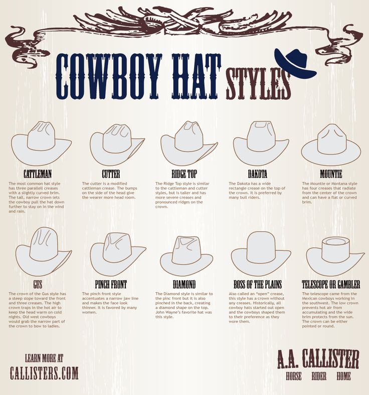 Your beloved Stetson has finally bit the dust, or more accurately been bitten by your horse and then trampled in the mud. What's your new hat going to be? Cowboy Hat Styles, Wilde Westen, Homburg, Hat Styles, Chapeau Cowboy, Cowboy Up, Estilo Country, Cowboy Art, The Cowboy