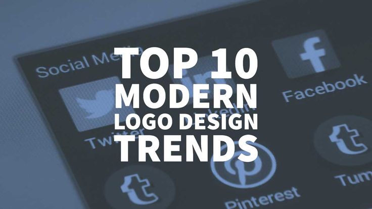 the top 10 modern logo design trend for social media and web content ...