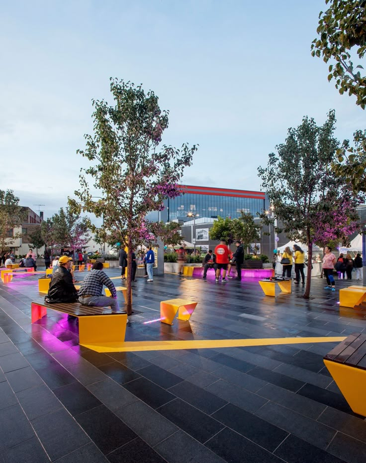 CRESCENT PLAZA FOR FAIRFIELD COUNCIL by Group GSA | Plaza design ...