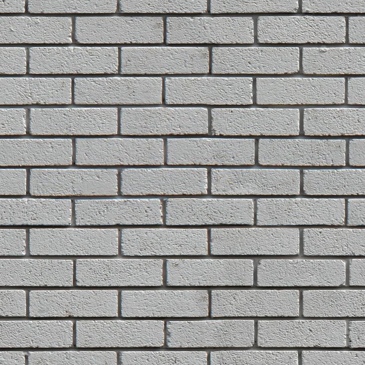 FREE Painted white brick wall seamless texture | Painted brick wall ...