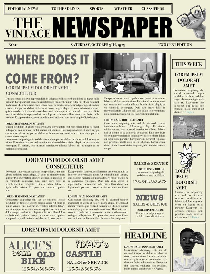 the newspaper is open and ready to be used as a web page for news paper