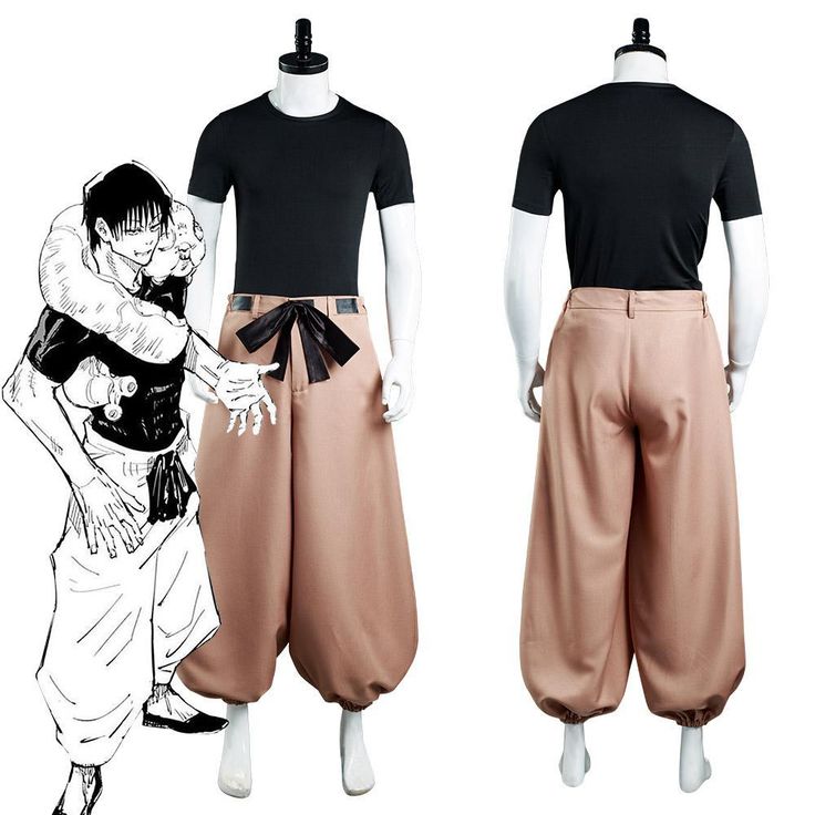 Jujutsu Kaisen Touji Fushiguro Top Pants Outfits Cosplay Costume Anime: Jujutsu Kaisen Character: Touji Fushiguro Material: Elastic Knitted Fabric + Satin + Uniform Cloth Package included: Pants + Top + Waist Decoration Shipping:  Processing time: 3-15 days.  Standard Shipping(Free): 10-15 days. Fast Shipping: 3-5 days. Attention: For quick use, Make sure you will choose fast shipping! Jujutsu Kaisen-Suguru Getou Kimono Outfits Cosplay Costume Collection: Jujutsu Kaisen Jujutsu Kaisen Fushiguro, Kawaii Pants, Jujutsu Kaisen Character, Kimono Outfits, Y2k Aesthetic Fashion, Outfits Polyvore, Anime Inspired Outfits, Guys Clothing Styles, Cute Pants