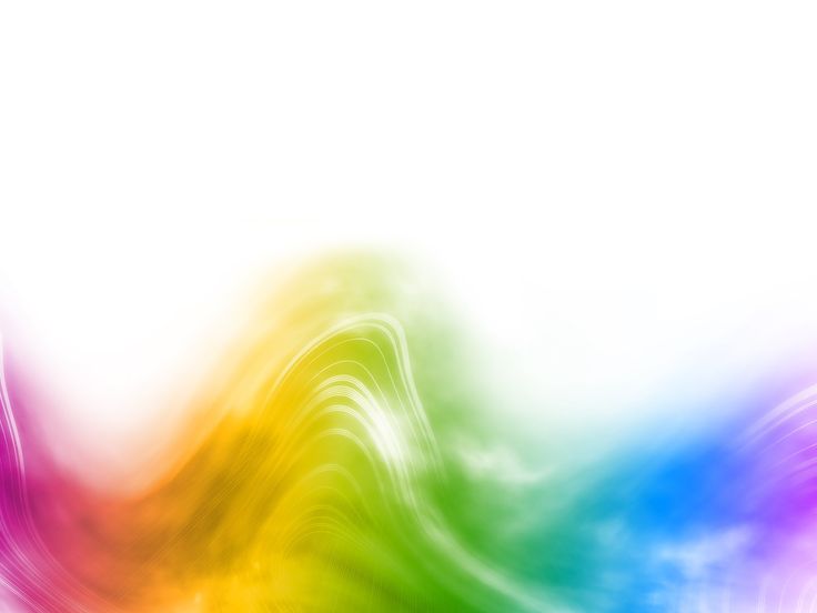 an abstract rainbow background with white space for text