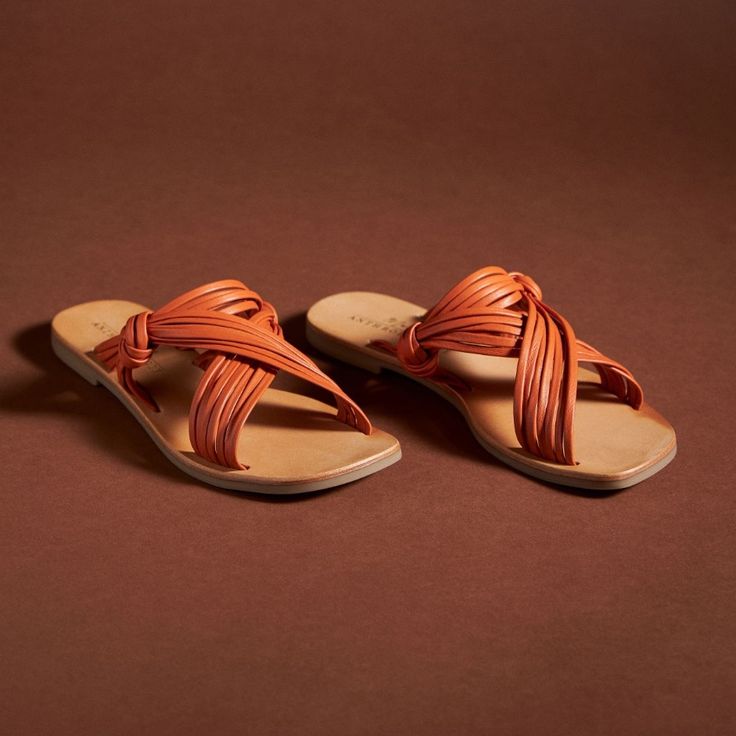 Anthropologie Matisse Sandals * Size: 9 * Color: Orange * Condition: Nwt; Unfortunately These Cute Sandals Just Don’t Fit Me! Chic Flat Orange Sandals, Chic Orange Flat Heel Sandals, Chic Orange Flat Sandals, Strappy Synthetic Spring Flip Flops, Orange Adjustable Slip-on Sandals, Adjustable Orange Slip-on Sandals, Adjustable Summer Sandals For Day Out, Orange Flat Sandals For Spring, Chic Orange Sandals For Spring