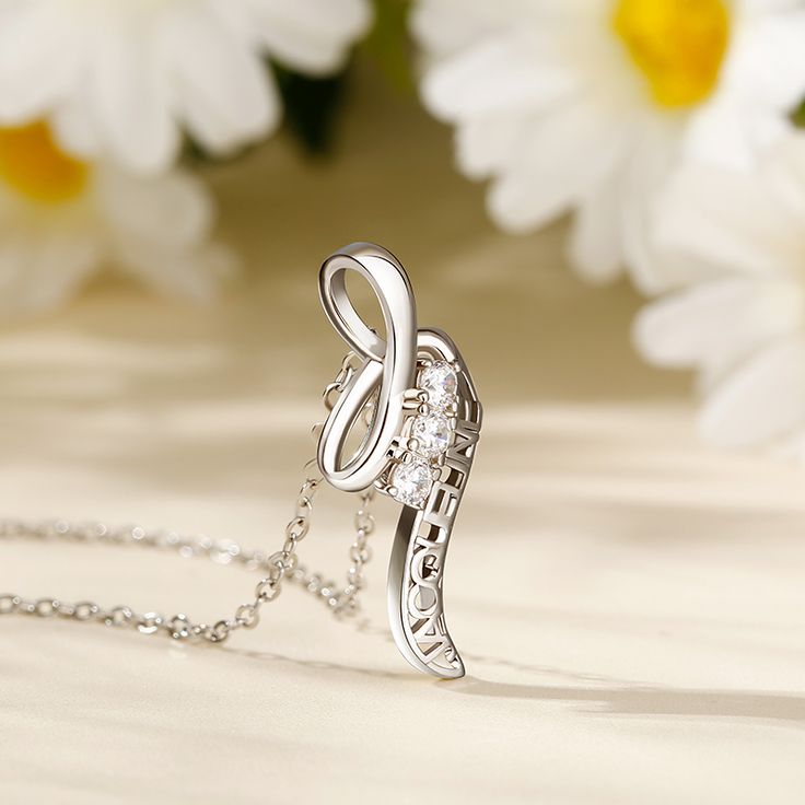 Let your personality shine and customize your very own personalized necklace for a simple statement that's bound to turn heads. Our classic,hand-crafted personalized necklaces never go out of style!Chain Type: Weight: 1.9 gWidth: 12.5 mmHeight: 28.5 mmThickness: 4.2 mmMaterial: Plating Color: Silver Personalized Silver Clavicle Chain Charm Necklace, Mother's Day White Gold Necklace With Adjustable Chain, Adjustable Clavicle Chain Necklace For Personalized Gift, Personalized Sterling Silver Clavicle Chain Charm Necklaces, Infinity Clavicle Chain Necklace As Gift, Personalized Silver Necklace For Her, Elegant Silver Necklace For Personalized Gift, Elegant White Custom Necklace For Personalized Gift, White Gold Necklace With Adjustable Chain As Gift