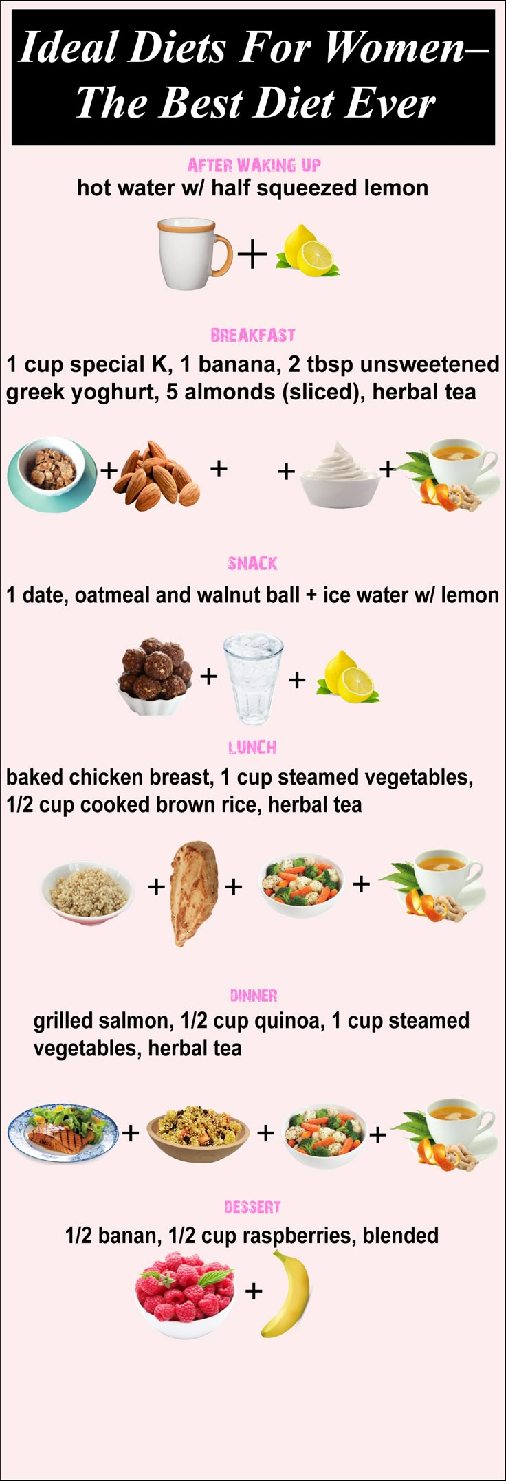 What is considered an ideal diet? If you are looking for an ideal diet for women discover six best diets for women- The Best diet ever ! Lemon Breakfast, Fat Burning Meal Plan, Fasting Diet Plan, Week Diet Plan, Fat Loss Diet Plan, Human Nutrition, Candida Albicans, Tea Snacks, Fasting Diet