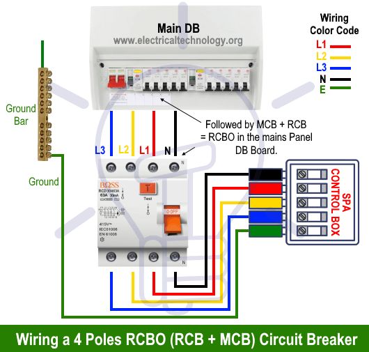 an electrical wiring diagram with multiple wires