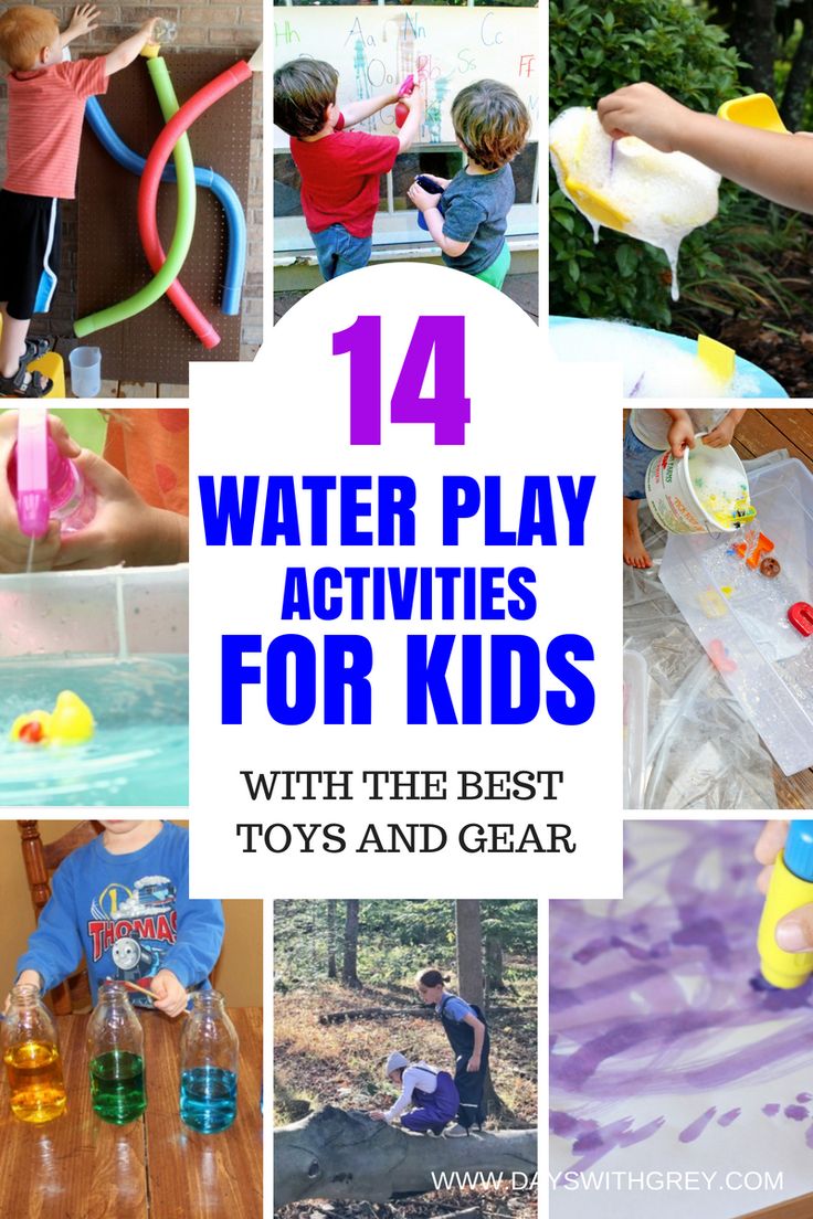 Water play activities for toddlers and preschoolers to use this summer ...