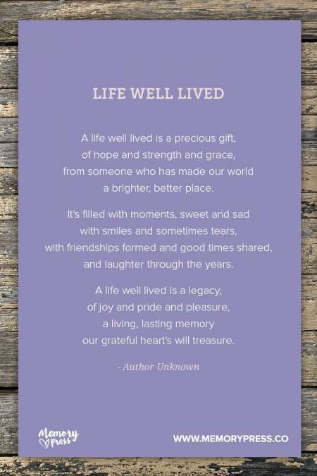 15+ Celebration Of Life Quotes And Poems | Funeral poems, Funeral ...