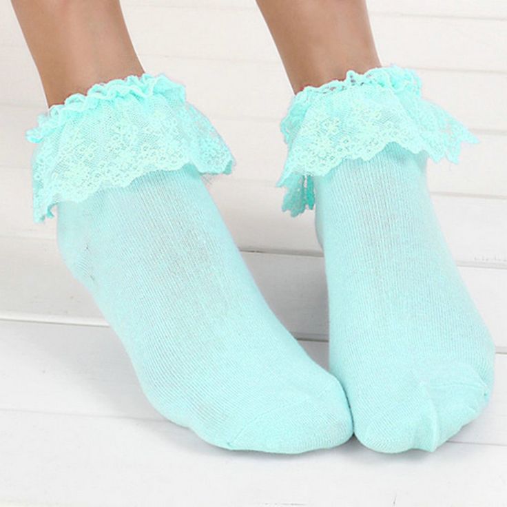 Asoidchi 3 Pairs Vintage Lace Ruffle Frilly Ankle Socks Ladies Princess Girl Lace Ankle Socks, Frilly Socks, Cheerleader Girl, Princess Girl, Cute Socks, Lace Ruffle, Ankle Socks, Vintage Lace, Leg Warmers