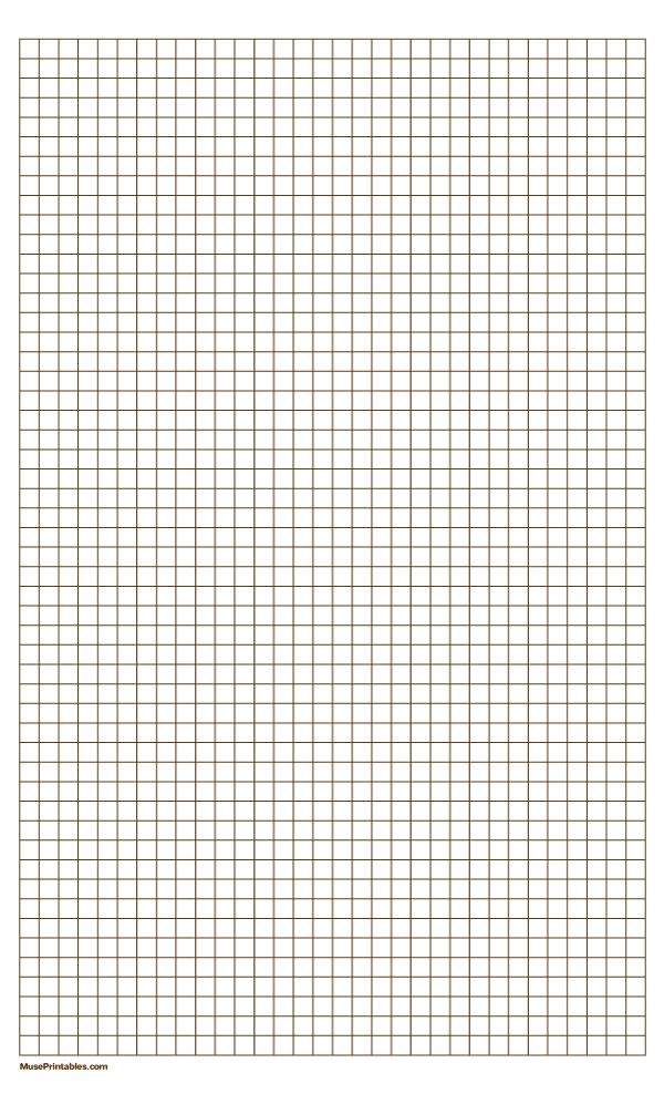 a sheet of paper that has been drawn with squares and lines in brown on white