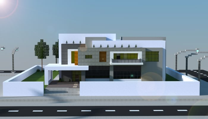 A remake in mincraft of an award winning modern house design.. Download ...