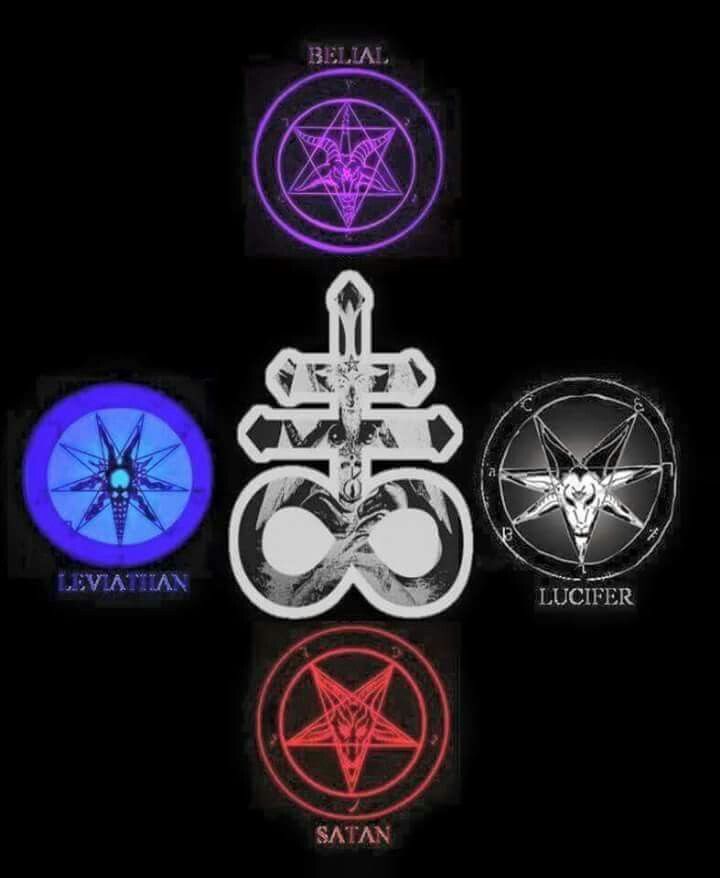 Laveyan Satanism, Demon Symbols, Magick Symbols, Dark Spirit, Occult Symbols, Magic Symbols, Occult Art, Demon Art, Horror Art