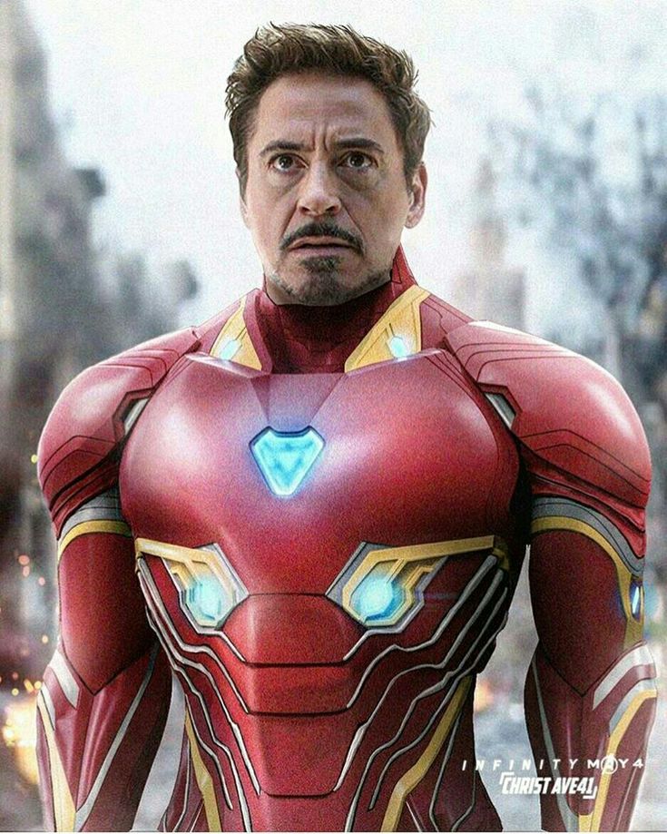 the iron man from avengers is shown in this image