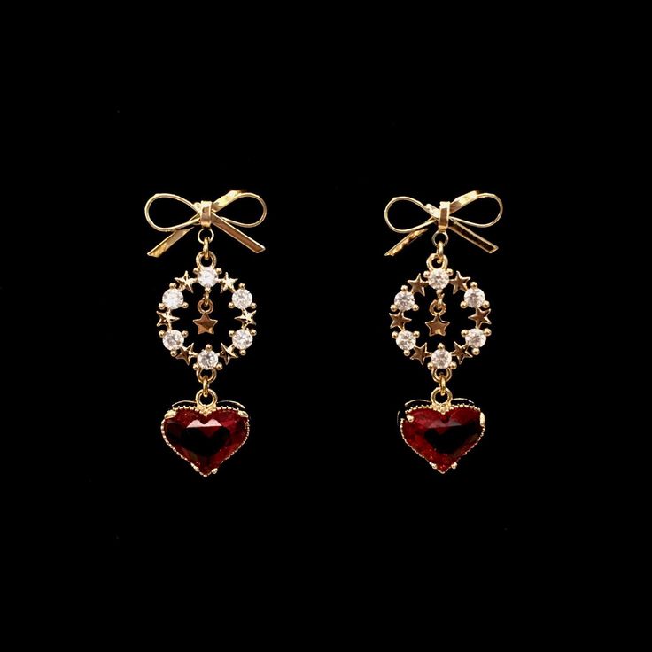 18k gold plated with zircon crystal  Love and Heart series. Dimensions: length 3.5cm, width 1.3cm. Product code: S004 Free shipping within United Kingdom. Please bear in mind that photo may be slightly different from actual item in terms of color due to the lighting during photo shooting or the monitor's display.  Message us for any inquiries. You can also visit us on Facebook and Instagram. https://www.facebook.com/PreciousLittlethingy/ https://instagram.com/precious_littlethingy Follow our pag Elegant Gold Plated Heart Earrings For Wedding, Gold Cubic Zirconia Heart Earrings For Party, Elegant Cubic Zirconia Heart Earrings, Gold Plated Heart Pendant Earrings For Wedding, Elegant Gold Plated Earrings For Valentine's Day, Elegant Heart Cut Crystal Earrings, Elegant Heart Pendant Earrings In Cubic Zirconia, Elegant Gold Plated Heart Earrings As Gift, Elegant Dangle Crystal Earrings For Valentine's Day