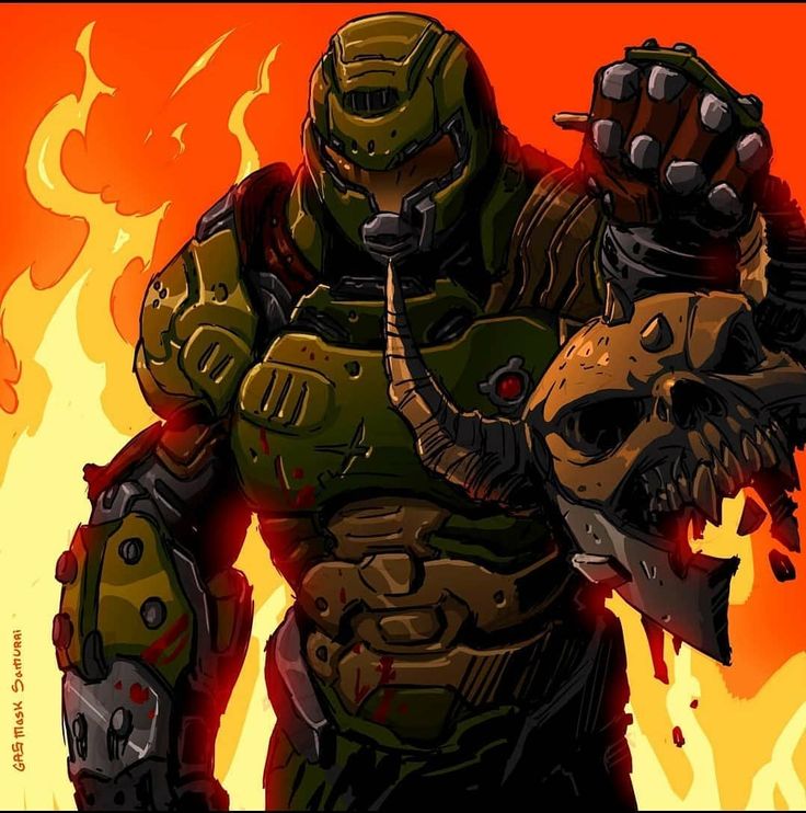 DOOM Eternal Fan art | Doom, Doom videogame, Doom game