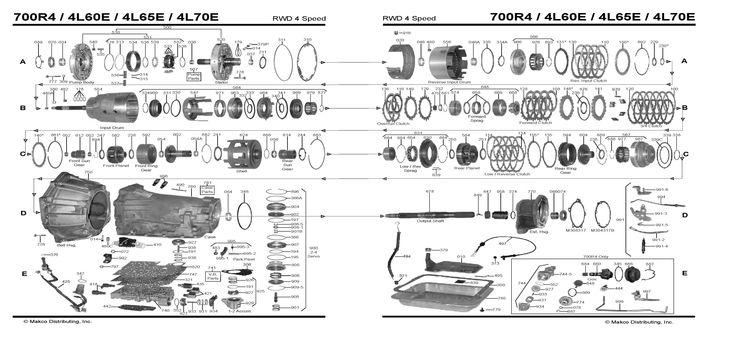 an image of parts for a motorcycle