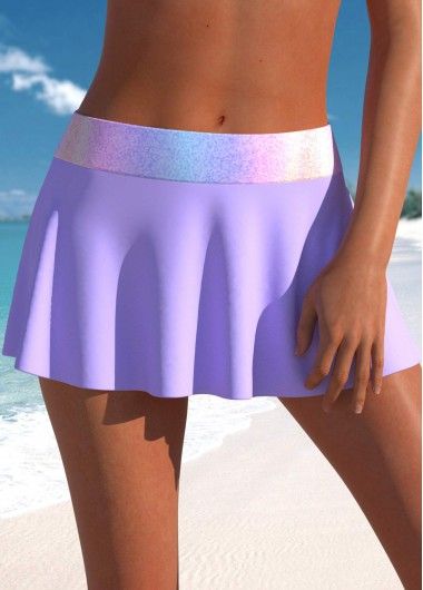 Color:Light Purple;Size:S;Size:M;Package Contents:1 X Swim Skirt; Blue Jumpsuits, Lovely Tops, Red Jumpsuit, Purple Ombre, Tankini Set, Swim Skirt, Solid & Striped, Casual Jumpsuit, Swimsuit Shops