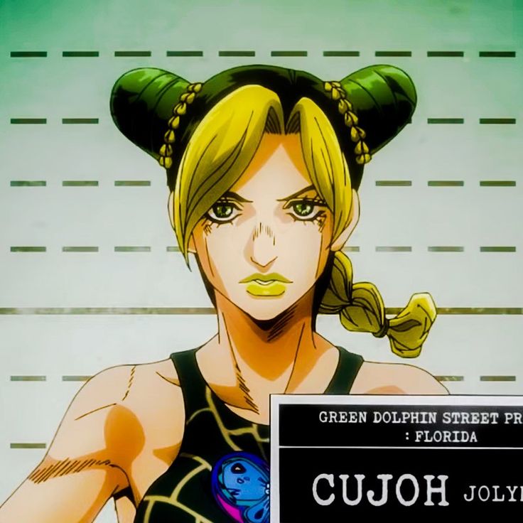 Jolyne Cujoh | Green dolphin, Zelda characters, Character