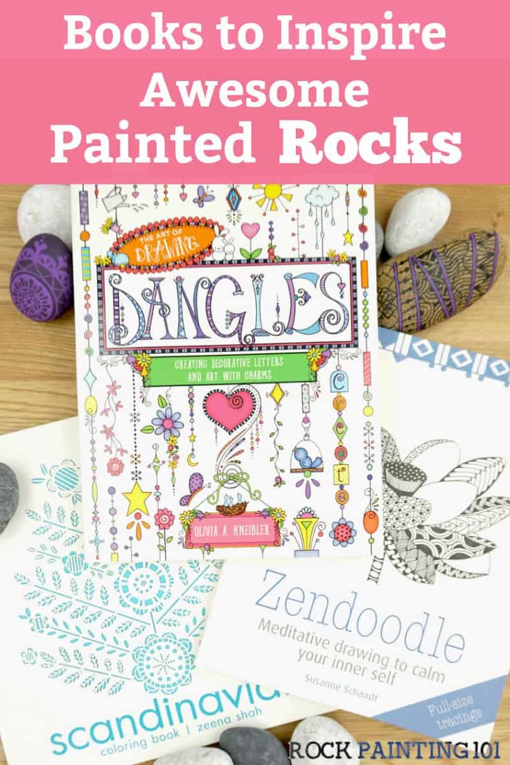 books to inspire awesome painted rocks