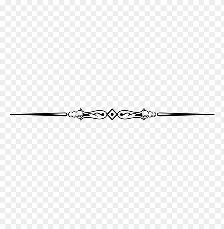 a black and white line drawing of a long handle with two handles on each end