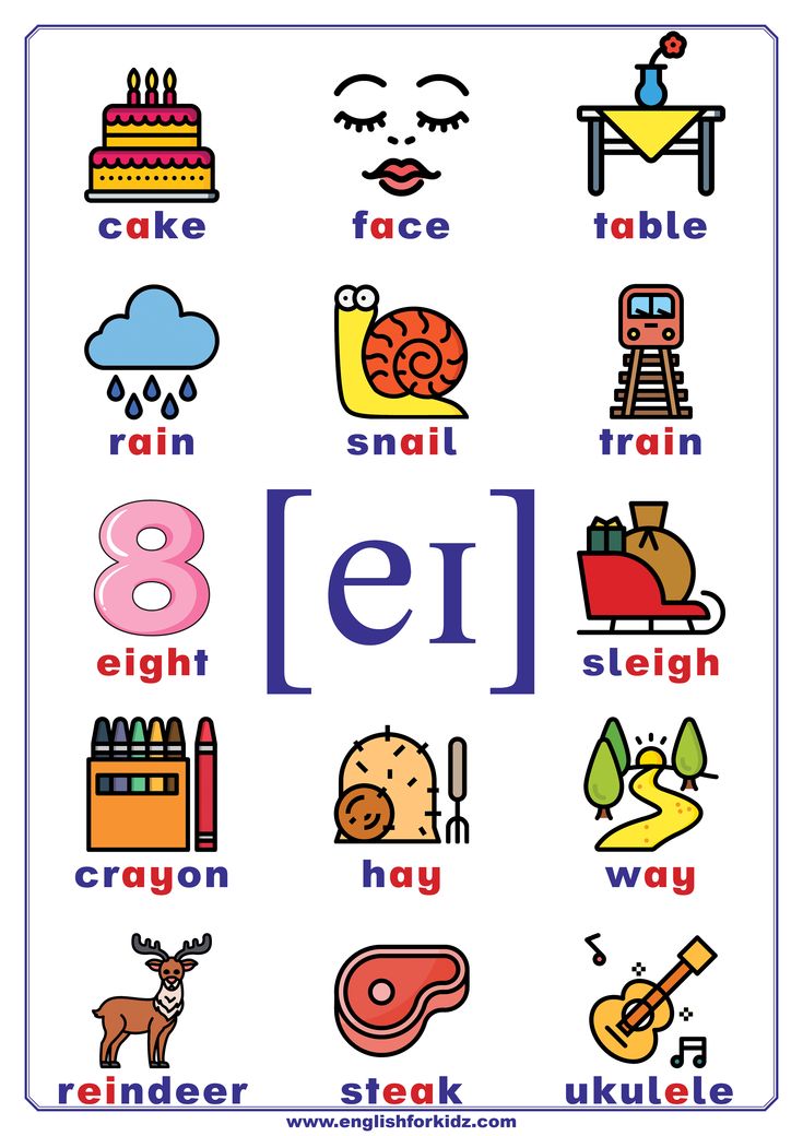 an english alphabet with pictures of animals and other things to learn in the language, including letters