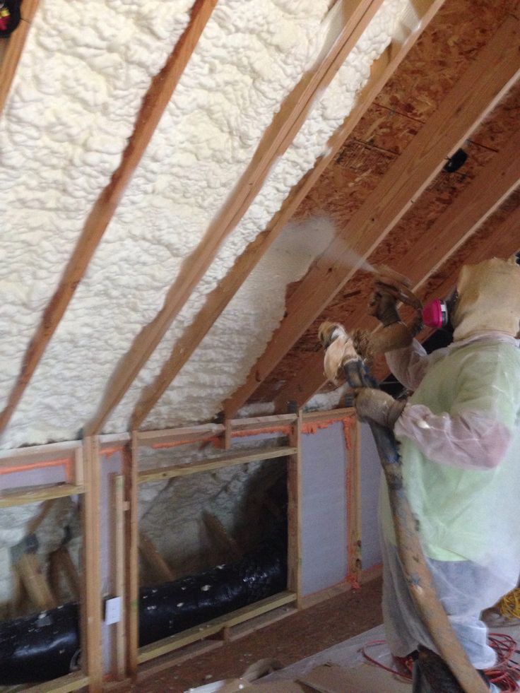 Diy Spray Foam Insulation Attic Idalias Salon