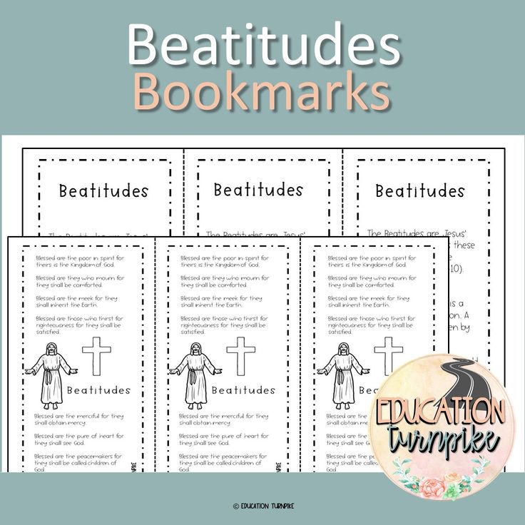 the bookmarks for beattudes and bedtimes are shown in this graphic