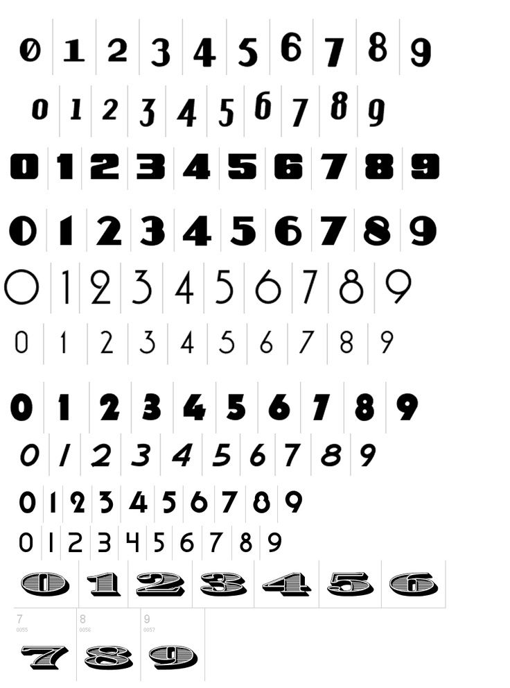 the numbers and symbols are shown in black