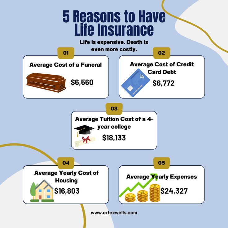 five reasons to have life insurence info graphic by creativelycout com