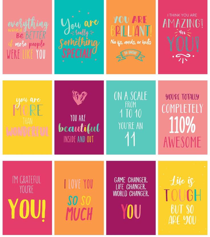 Encouragement Printable Cards