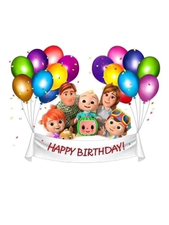 Pin by Pam Sultuska on Svg5 | Happy birthday printable, Kids themed ...