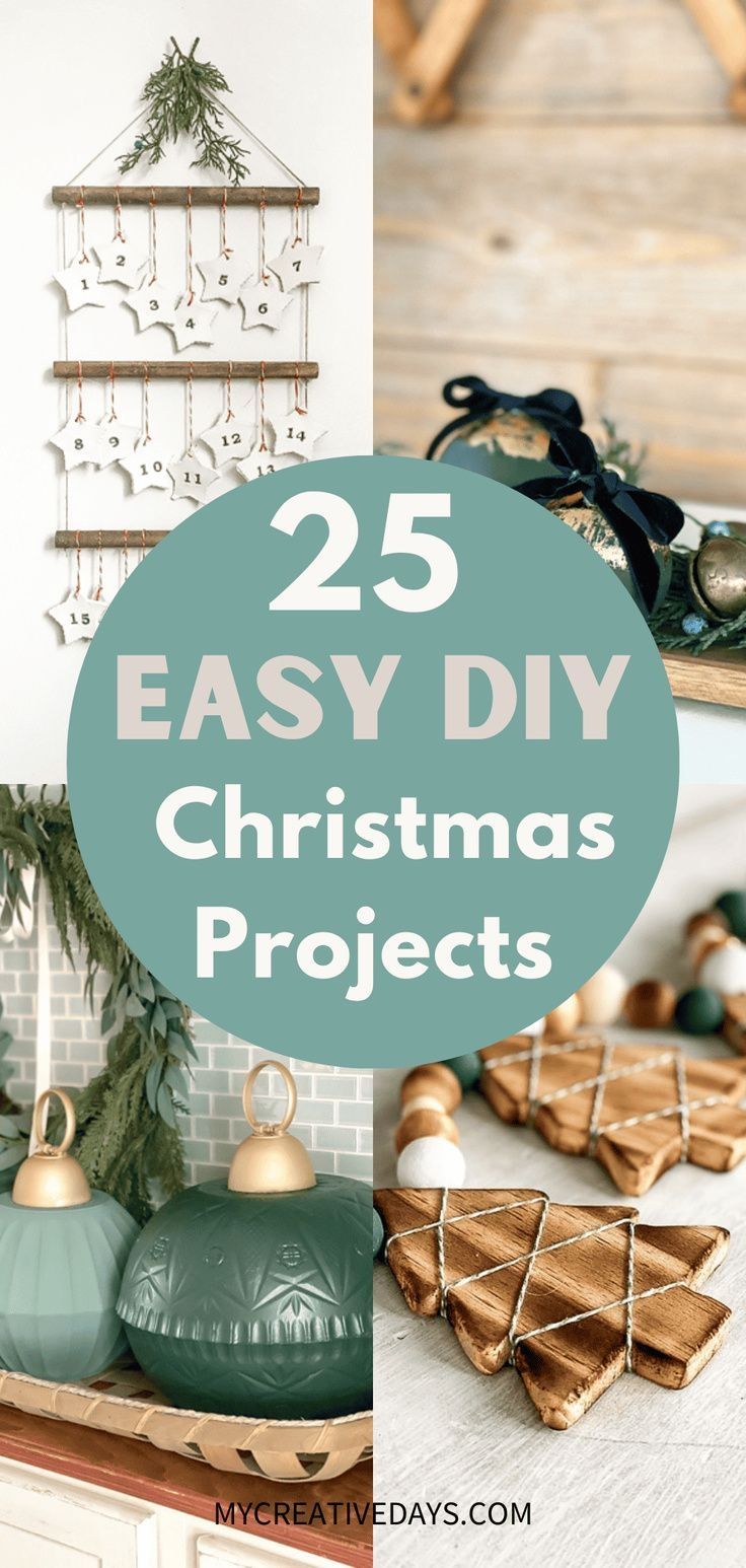 the 25 easy diy christmas projects