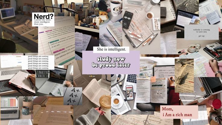 a collage of photos with text that reads study now be proud like? and images of people working at their desks